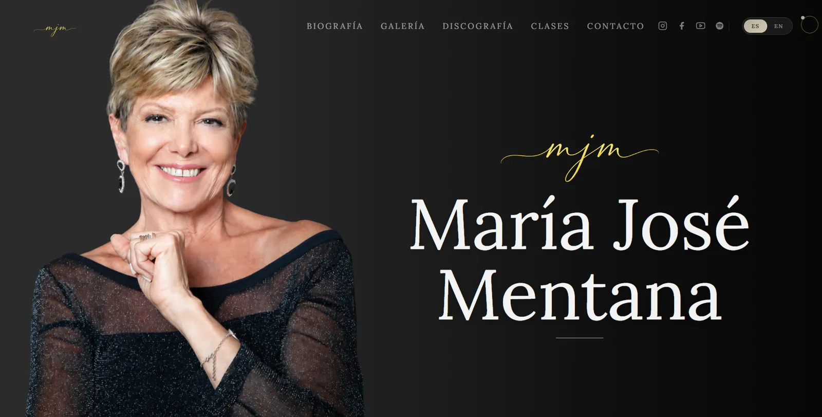 María José Mentana — sitio web